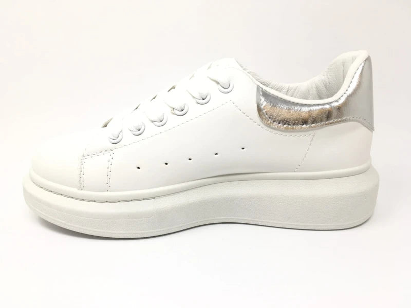 Zapatillas blancas plataforma mujer – estilo moderno, cómodas y combinables